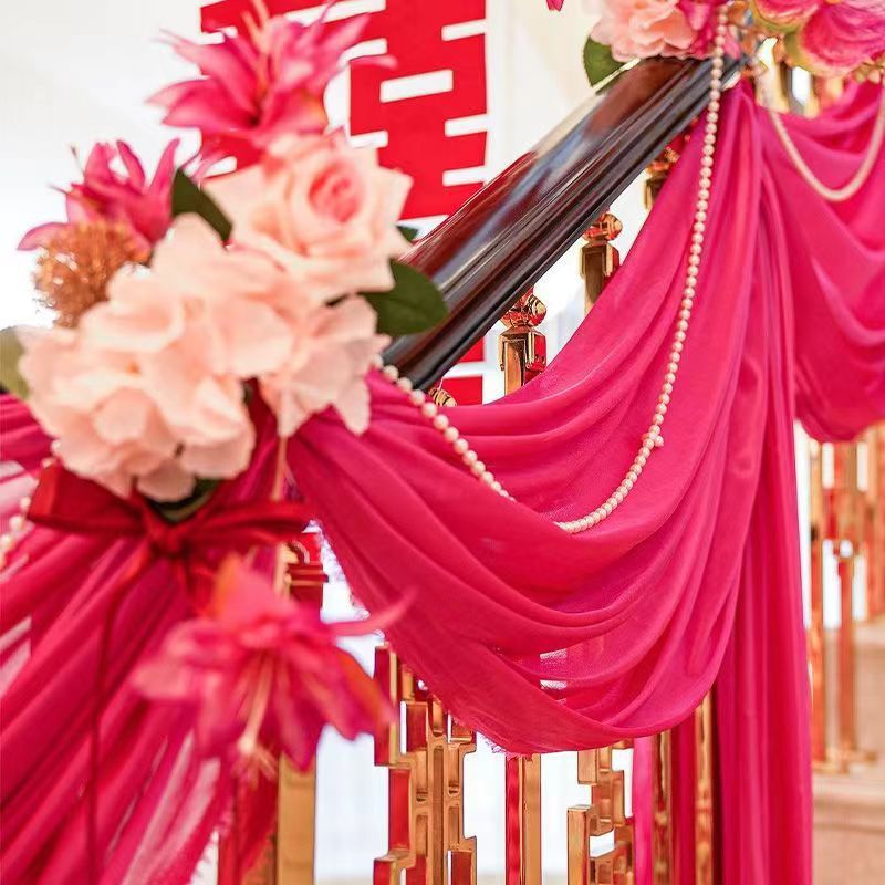 Wedding Staircase Veil Decoration, 1pc